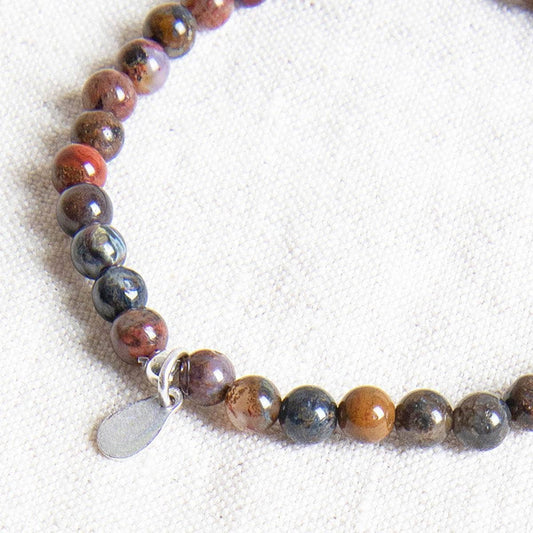 Natural African Pietersite Energy Bracelet