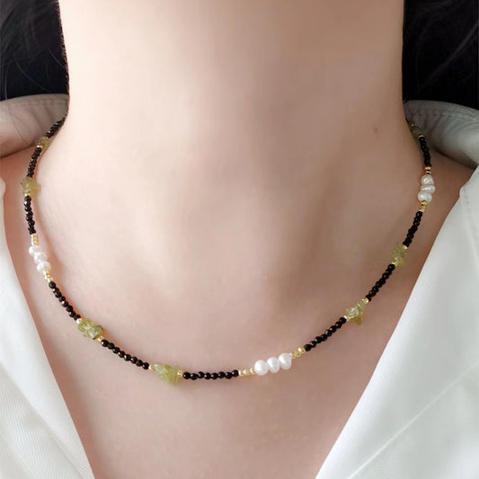 Fashionable Versatile Natural Stone Necklace