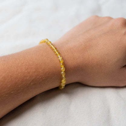 Yellow Topaz Energy Bracelet