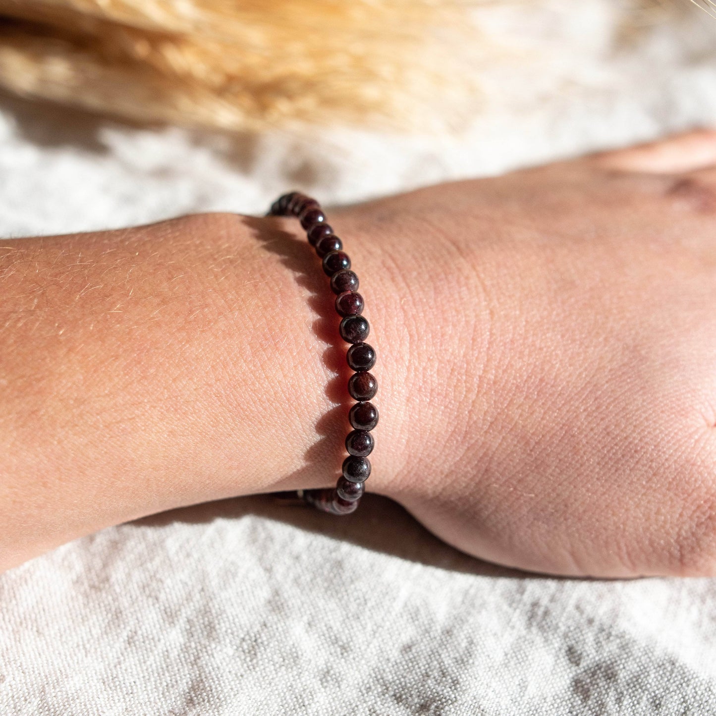 Garnet Energy Bracelet