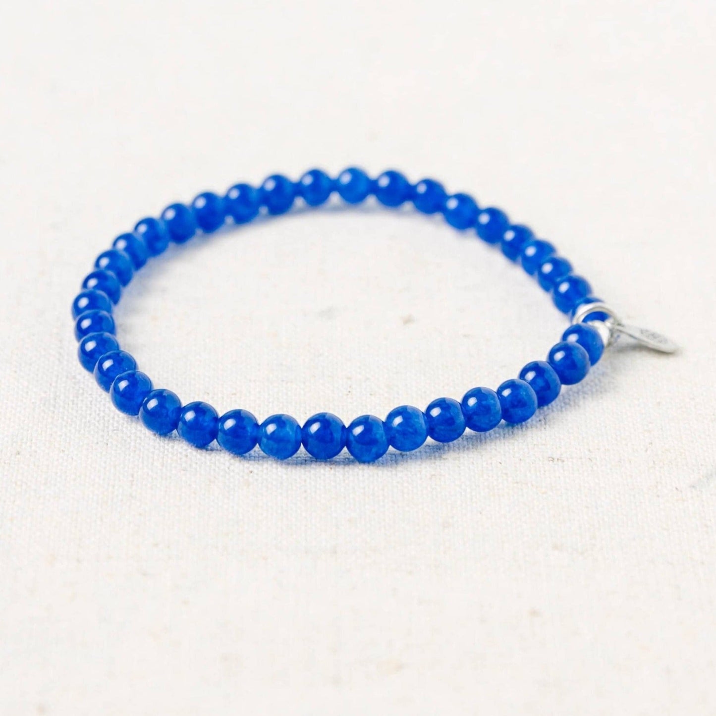 Dark Blue Jade Energy Bracelet