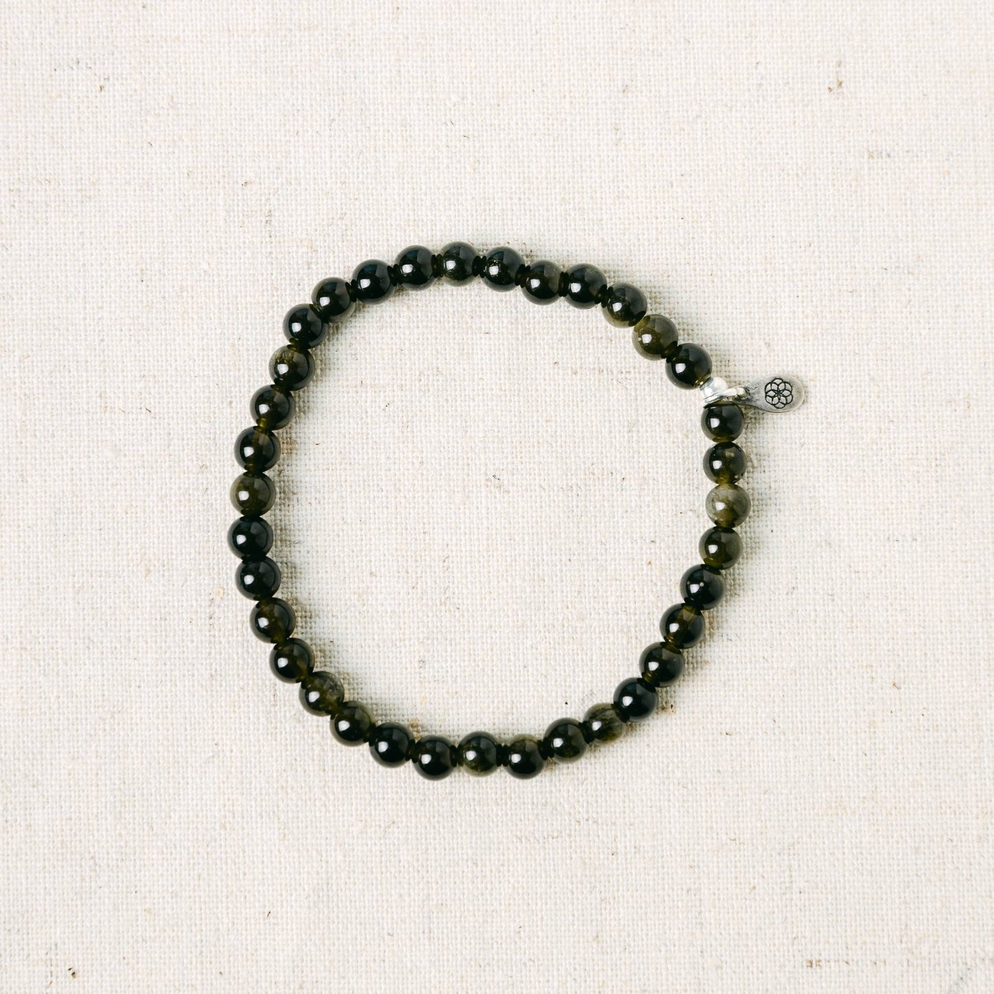 Golden Obsidian Energy Bracelet