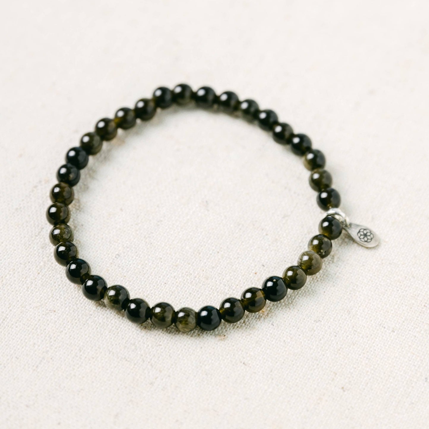 Golden Obsidian Energy Bracelet