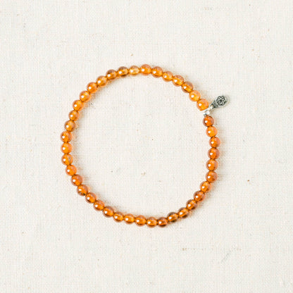 Hessonite Energy Bracelet