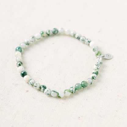 Tree Agate Energy Bracelet