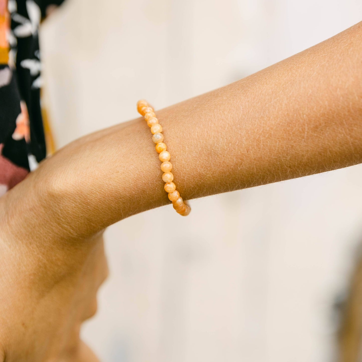 Orange Calcite Energy Bracelet