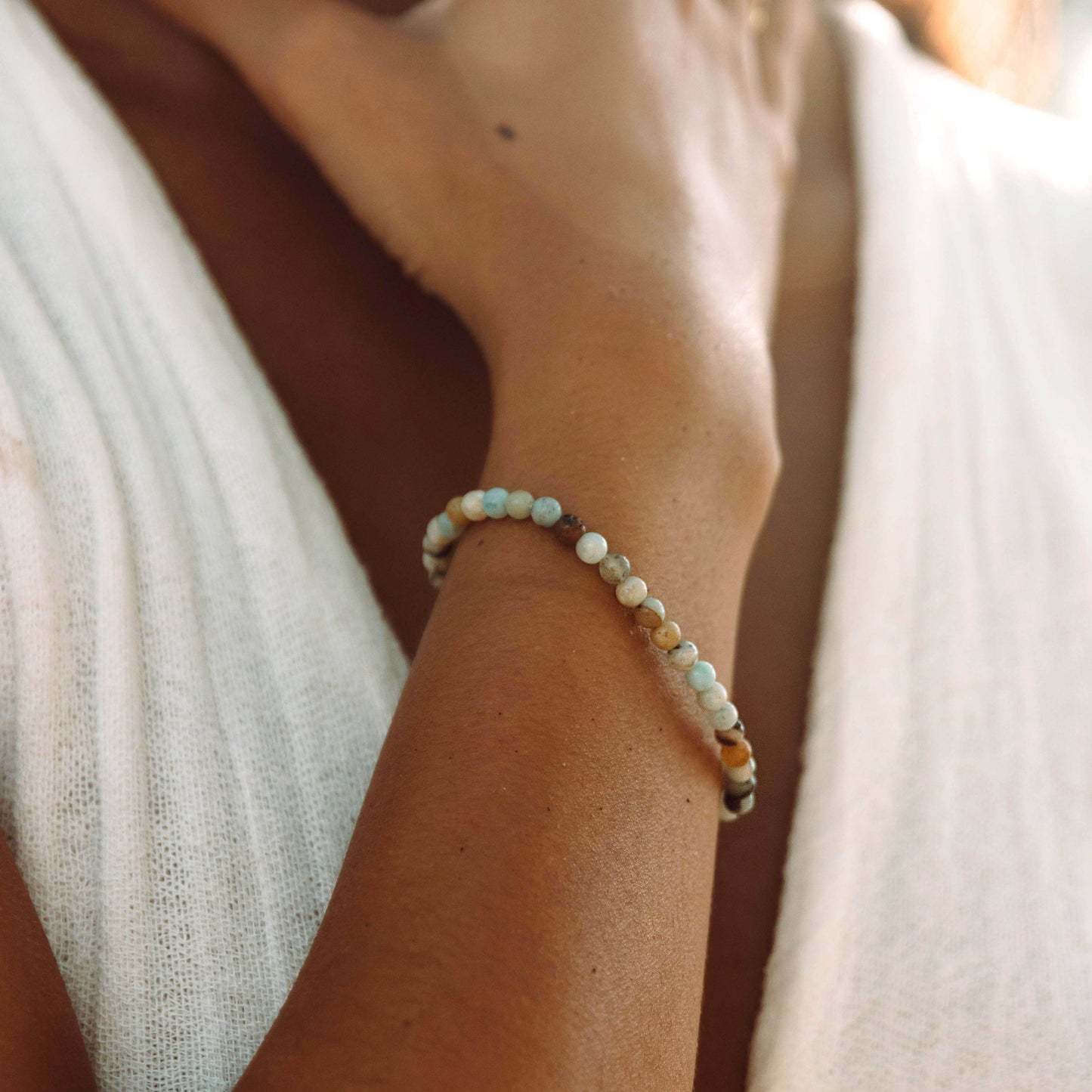 Multi-Amazonite Energy Bracelet