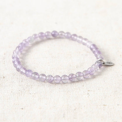 Lavender Amethyst Energy Bracelet