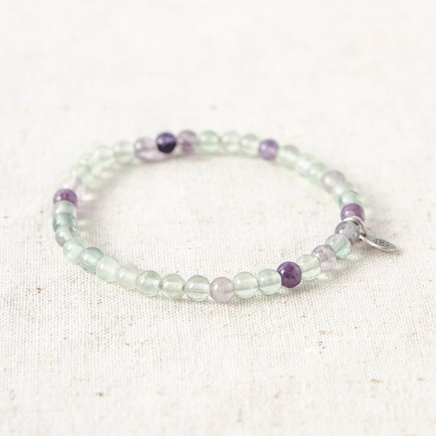 Rainbow Fluorite Energy Bracelet