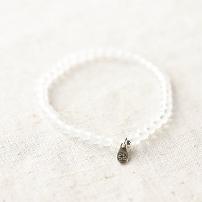 Snow Quartz Energy Bracelet