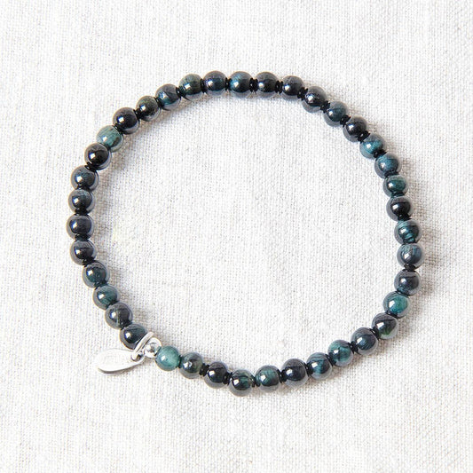 Blue Tiger Eye Energy Bracelet