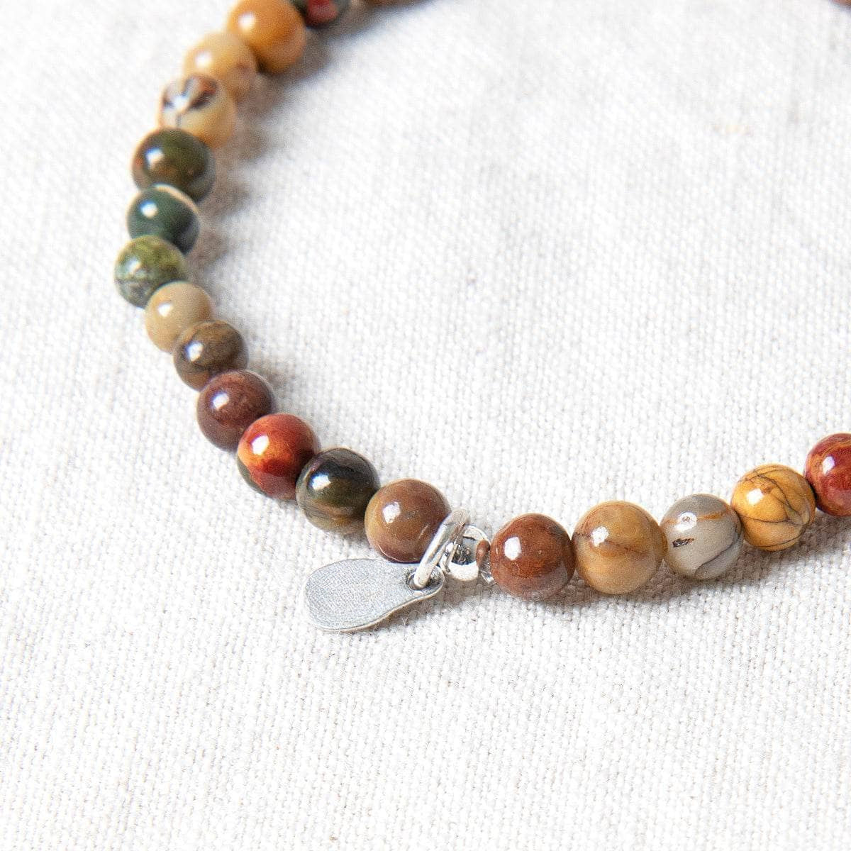 Natural Picasso Jasper Energy Bracelet