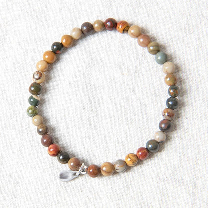 Natural Picasso Jasper Energy Bracelet