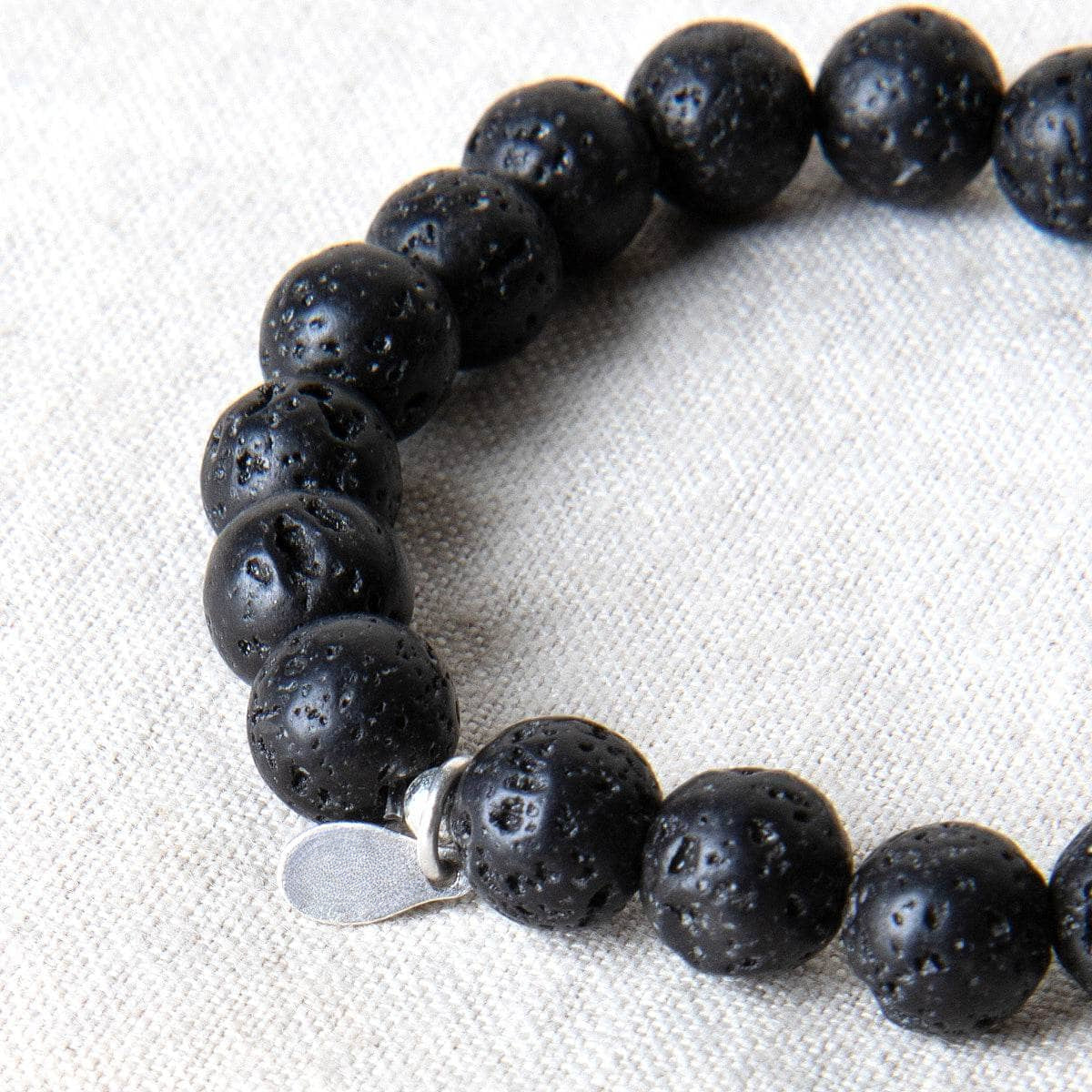 Lava Stone Energy Bracelet 8mm