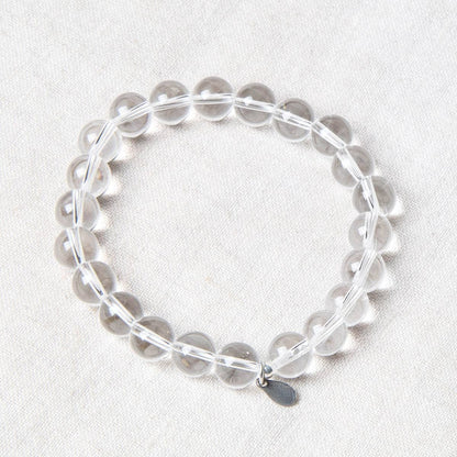 Clear Quartz Energy Bracelet 8mm