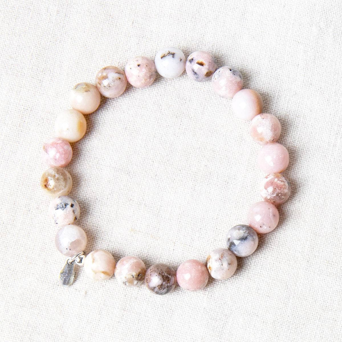 Peruvian Pink Opal Energy Bracelet 8mm