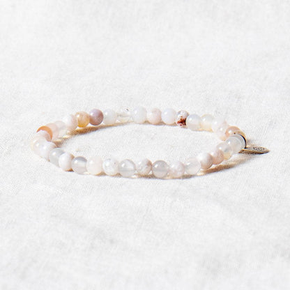 Sakura Cherry Blossom Agate Energy Bracelet